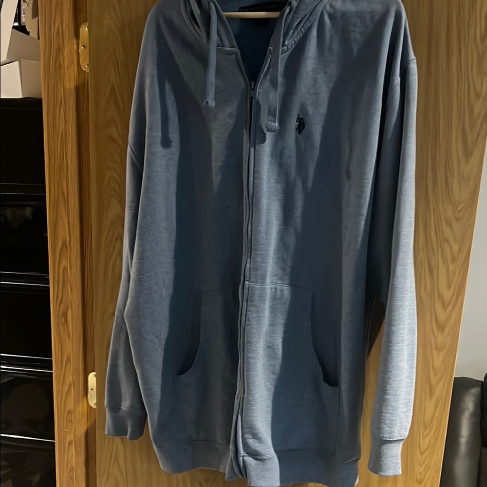 Men's Blue Hoodie Sweater